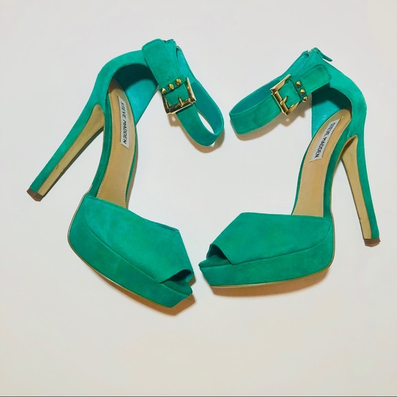 steve madden green heels